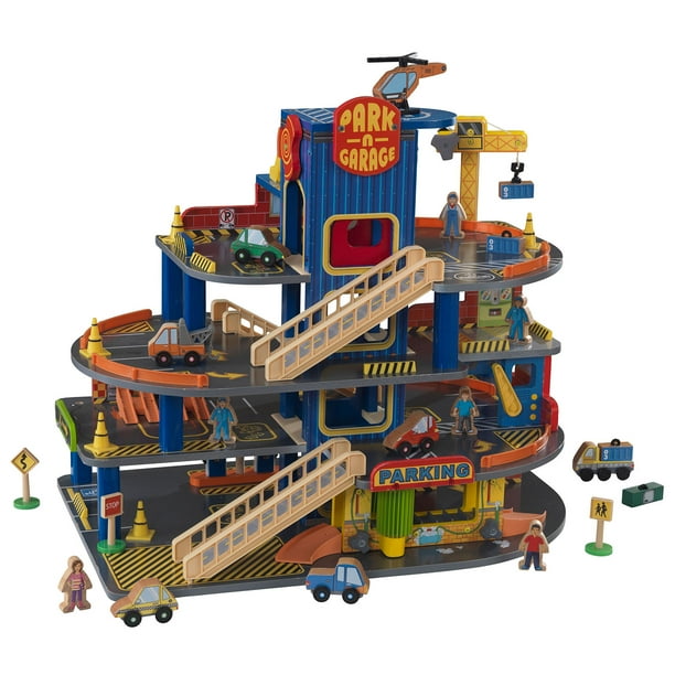 pvc toy car garage