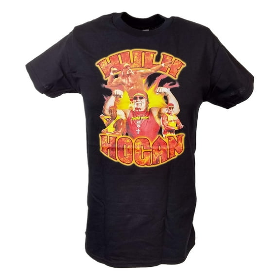 Hulk Hogan Whatcha Gonna Do? Mens Black T-shirt