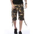 thumbnail image 4 of TRGPSG Men's Cotton Camo Cargo Shorts Relaxed Fit Multi Pocket Outdoor Cargo Work Shorts 32, 4 of 7