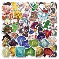 thumbnail image 2 of Pegatinas Finals Fantasy Anime, paquete de 50 unidades, dibujos animados decorativos, 2 of 5