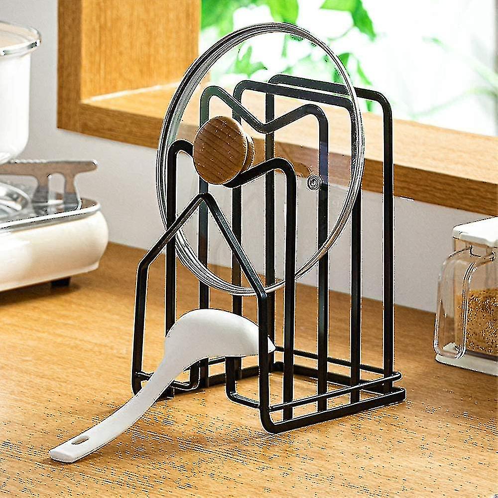 Chopping Board Holder Rack Cutting Board Rack Pot Lid Holder Kitchen