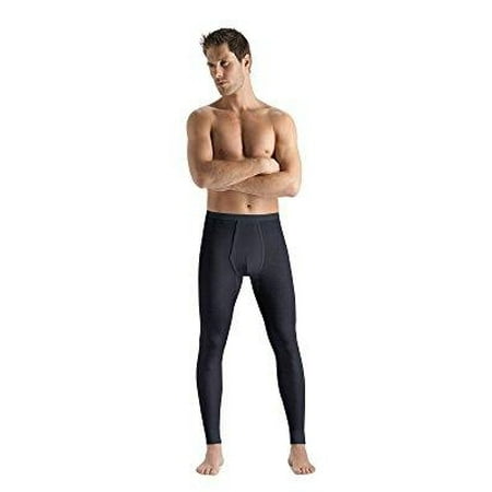 Hanro Woolen Silk - hanro men's woolen silk longleg,anthracite,medium