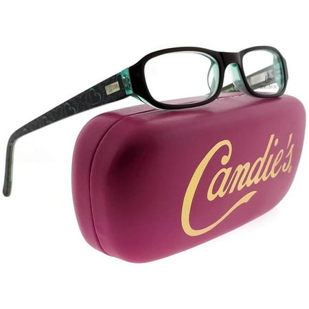 Candies CAA243-BRN-44 Oval Women’s Red Frame Clear Lens Genuine Eyeglasses