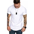 thumbnail image 2 of Playera Negra Para Hombre Cuello Redondo Manga Corta Lycra, 2 of 8