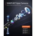 thumbnail image 2 of Pantalla IPS Borescope DEPSTECH DS580 de triple lente 1080P HD de 5 pulgadas, 2 of 7