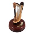 thumbnail image 2 of Shisuyan Miniature Harp Instrument Ornament 1Set 6.88X3.54X3.54In, 2 of 8