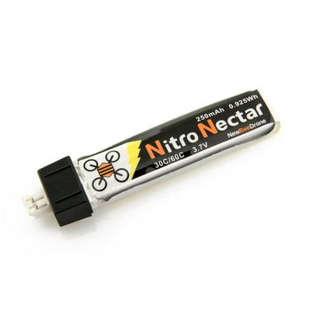 NewBeeDrone Nitro Nectar 250mAh 1s 30c Lipo (Best 1s Lipo Battery)
