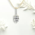 thumbnail image 3 of Diamond Pendant Necklace| 3 Ct IGI Certified Marquise Shape Lab Grown Diamond | Lucida Four Prong Lab Diamond Pendant Necklace In 14K Yellow Gold | FG-VS1-VS2 Quality Friendly Diamonds, 3 of 4