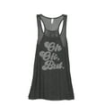 thumbnail image 1 of Oh Ok, But. Women's Fashion Sleeveless Flowy Racerback Tank Top Charcoal Grey X-Large, 1 of 5