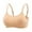 Beige, variant on Pejock Bras for Women Plus Size Womens Bras Compression Bra Wirefree Bra Stretchable Straps Bra