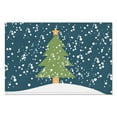 thumbnail image 5 of Merry Christmas Snowflake Xmas Tree Placemats Set Of 4 Heat-resistant Placemats 12 X 18 Inch Holiday Fashions Dining Table Place Mats for Kitchen Dining Table,Kitchen Table Mats, 5 of 5