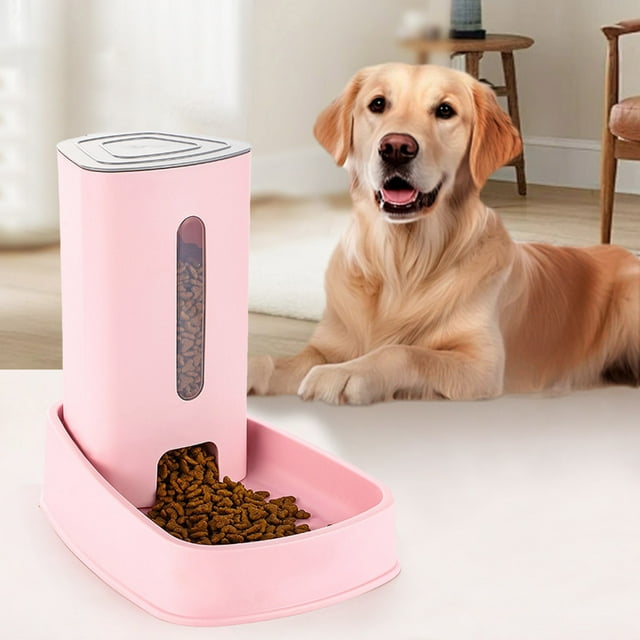 Distributeurs Automatiques - Ensemble Distributeur d'Eau et de Nourriture pour Chats et Chiens avec Grande Capacité et Fonction Automatique