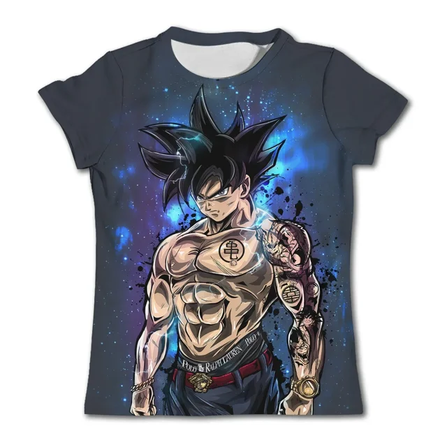 Camisetas Dragon Ball Z, camisetas para niños y hombres, camisetas para hombres, camisetas de estilo Harajuku, tendencia Goku, ropa de alta calidad, camisetas de anime, ropa de calle
