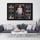thumbnail image 2 of Arte de Pared MENKARWHY Victor Wembanyama Firmado Baloncesto, 2 of 6