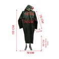 thumbnail image 3 of Impermeable The Baby Shop Capa Impermeable con Visera Gabardina Verde -, 3 of 7