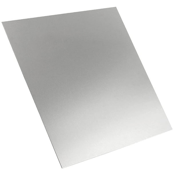 6061 Aluminum Sheet, 8 X 8 X 18 Inches Thickness, Flat Plain Plate Panel Aluminum  Sheet, Heavy Duty Metal Aluminum Sheet Plate 3Mm 