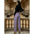 thumbnail image 3 of PANTALONES RELAJADOS PARA MUJER DE DISEÑO UNICO WIDE LEGS DE CINTURA ALTA, 3 of 5