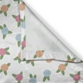 thumbnail image 3 of Ambesonne Rose Kitchen Curtains, Blooms Pink Tone Spiral, 55"x39", Multicolor, 3 of 3