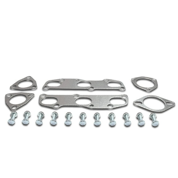DNA Motoring GKTSET-NA02V6 Manifold Header Exhaust Gasket for 2002-2006 Nissan Altima 3.5L V6