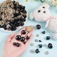 thumbnail image 3 of 180 juegos de ojos de seguridad para amigurumi, 8 tamaños, ojos de ganchillo, ojos de seguridad de plástico para amigurumi con arandelas, ojos para animales de peluche., 3 of 6