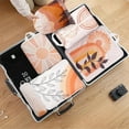 thumbnail image 6 of Compression Packing Cubes for Suitcases, 6 Set Travel Luggage Organizer Bags, Lightweight Waterproof Smell Proof Bohemia Packing Cubes as Travel Accessories for Women, 6 of 6