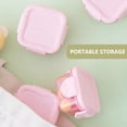 thumbnail image 5 of 4 PCS Food Storage Containers with Airtight Lids Small Plastic Meal Prep Boxes Dishwasher Microwave Safe Pink Blue Purple Green, 5 of 7