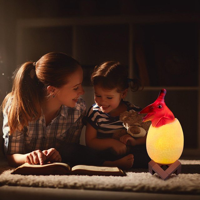 Luz 3D, Juguetes de , Luces para Niños, Luz de Lámpara de 3D, de Control Remoto, Decoración de Dorm - Pterosaurio tres Pterosaurio 3 colores Colco Lámpara de dinosaurio