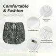 thumbnail image 6 of Picia Snake Pattern Women's 2 in 1 Athletic Running Shorts High Waisted Workout Casual Gym Sweat Shorts with Comfy Liner Zipper Pockets-XX-Large, 6 of 9
