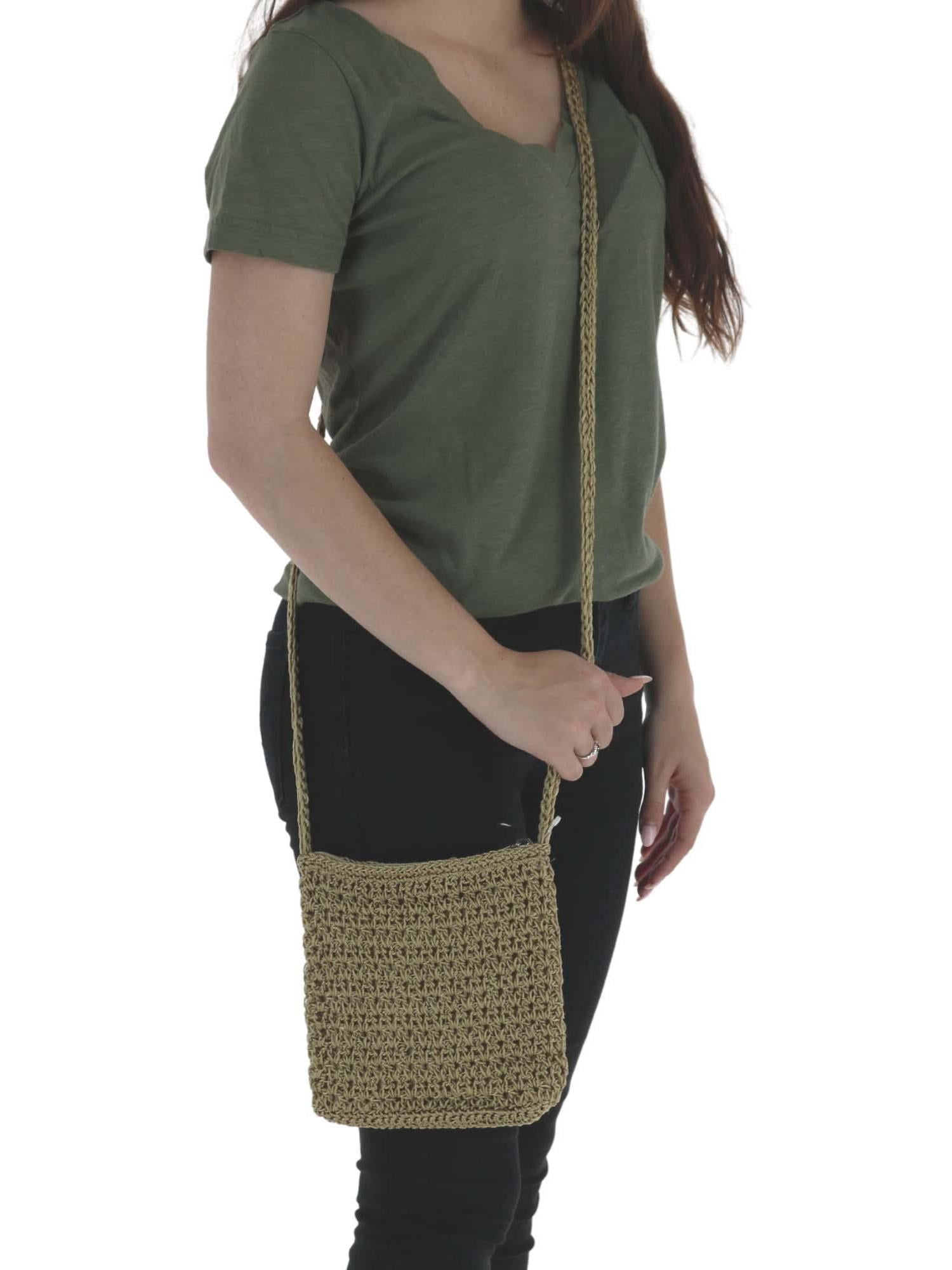 CTM  Crochet Crossbody Handbag (Women)