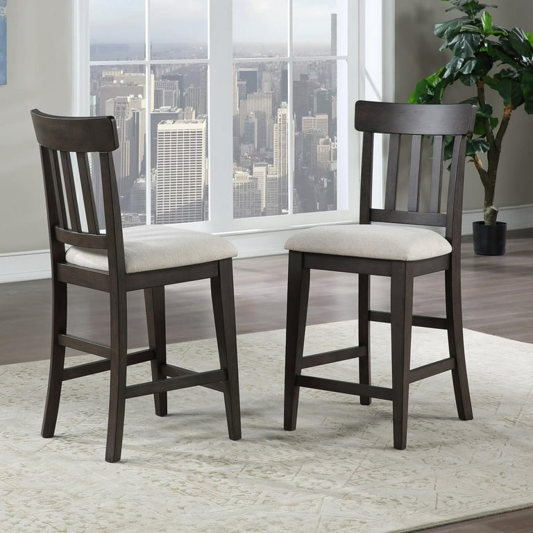 Steve Silver Napa Dusky Cedar Brown 9 piece Counter Height Dining Set