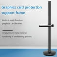thumbnail image 4 of Graphics Card Holder Jack Bracket Desktop PC Computer Case Video Card Water Cooling Support Stand for Computer Red, 4 of 10