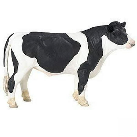 Holstein Bull - Safari Ltd Safari Farm - Holstein Bull - Educational Hand Painted Figurine - Quality Construction from Safe and BPA Free Materials - For Ages 3 and Up
