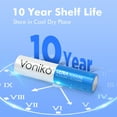 thumbnail image 2 of Voniko Alkaline AAA Batteries 1.5 Volt Premium Grade 48 Pack, 2 of 7