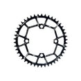 thumbnail image 1 of Bicycle Chainring 104BCD Guide Anneau Vélo Rond Chaîne Anneau Pièces Pignons de Vélo Noir 46T, 1 of 9