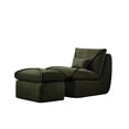thumbnail image 6 of Compressed Lounge Chair with Ottoman, Modern Sofa for Small Spaces, Comfortable Upholstered Sofa for Living Room, Bedroom, or Studio, 6 of 9