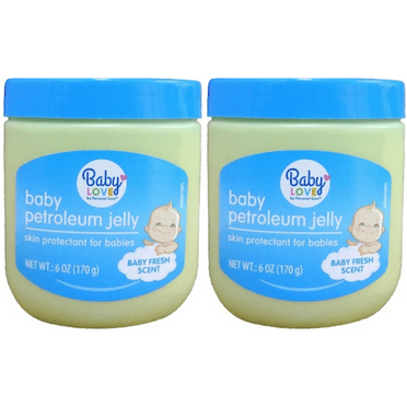 Baby Love Personal Care Petroleum Baby Jelly Fresh Scent 6 Oz., (2 Pack)