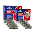 thumbnail image 2 of Front & Rear Disc Ceramic Brake Pads Set For 2010 2011 2012 2013 Kia Forte Koup, 2 of 4