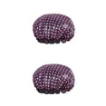 thumbnail image 3 of Minnieouse Sombrero de baño para mujer, capas impermeables, gorros para el pelo de ducha alta, cubierta de cabeza de niña gruesa para accesorios de Type1 NO1 Minnieouse CBP394379, 3 of 5