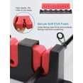 thumbnail image 6 of Horizontal Fishing Rod Holder Store 6 Rods or Fishing Rod Combos Wall Mounted Fishing Rod Rack for Garage, Horizontal 6-Rod Rack, 6 of 7