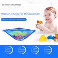 thumbnail image 6 of Bath Toy Organizer with Strong Suction Cups and Durable Material for Bath Toys, 6 of 7