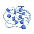 thumbnail image 1 of Safety Divider Rope with Hooks Nylon Ropes with Security Lane Separation Ropes Strong Buoyancy Wear-resistant Buoy Lines Pool Accessories, 1 of 8