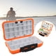 thumbnail image 3 of Caja De Gancho De Pesca De Doble Cara, Caja De Herramientas De Pesca De Gran Capacidad, ABS De Alta Resistencia Impermeable Portátil Para La Pesca De Amantes De La Pesca, 3 of 7