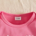 thumbnail image 4 of CAUYDY Infant Girls Bodysuit Set Preemie Girl Long Sleeved Romper 3 6 9 Months 1T 2T Newborn Fall Winter Clothes Baby Picture Outfit Sizes 12-18 Months,Hot Pink, 4 of 9