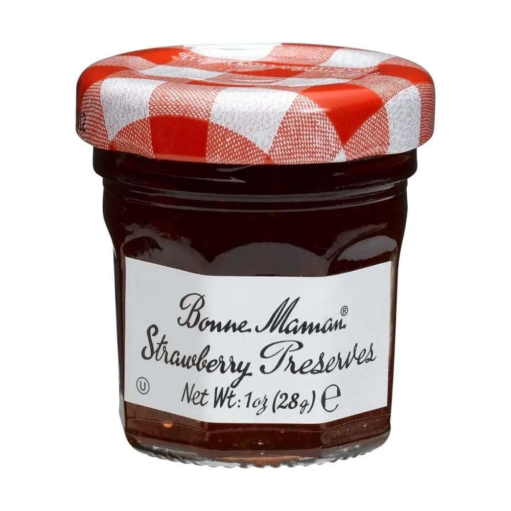 Bonne Maman Strawberry Preserves, 1 OZ , 60 Pack