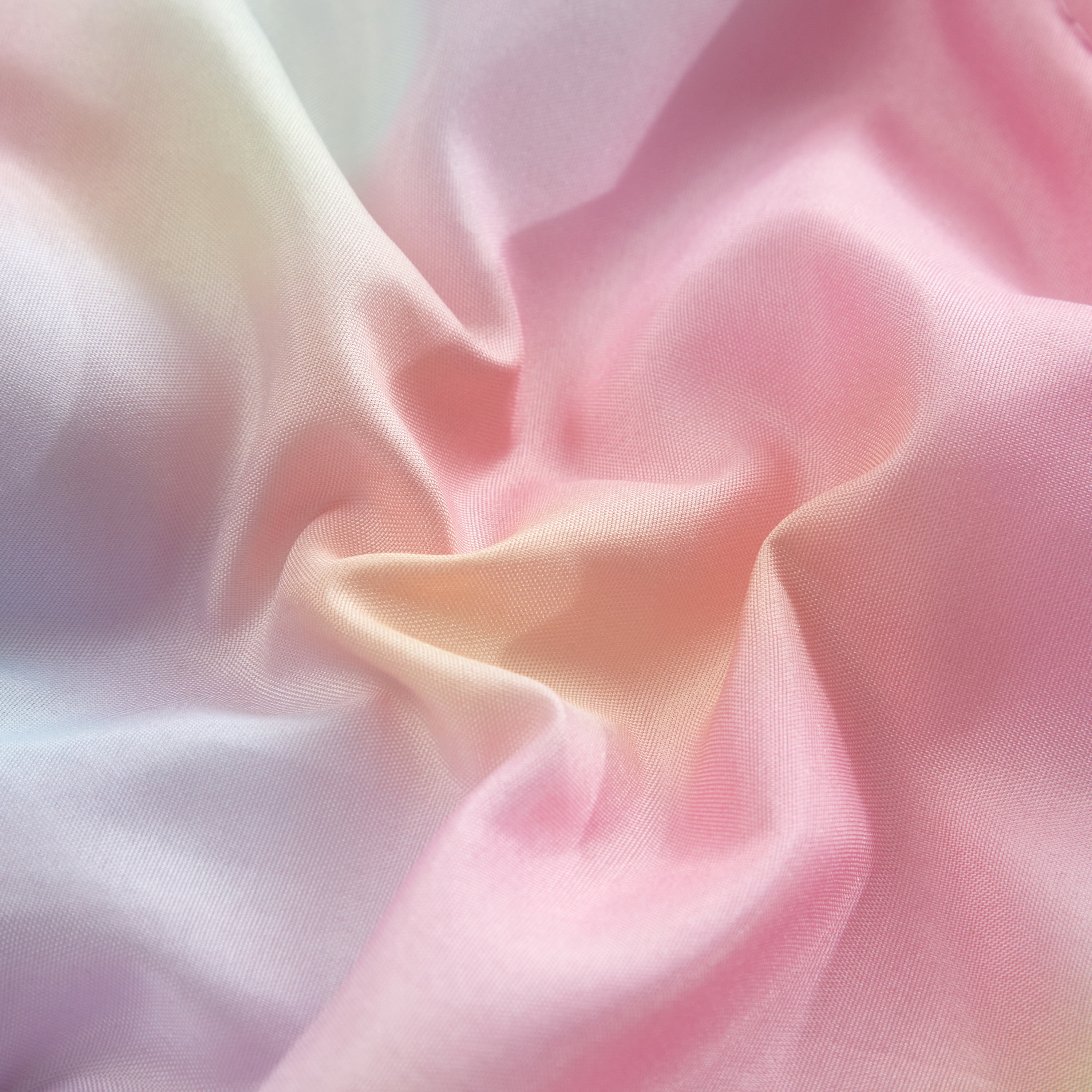 Room Revival  Super Puffy Ombre Comforter Set, Pink Rainbow, Twin