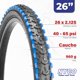 thumbnail image 2 of Llanta para Bicicleta R26 x2.125 Nyco Doble Linea Azul Negro, 2 of 4