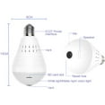 thumbnail image 6 of Light Bulb Security Camera Wifi,Wireless Security Camera Bulb,2MP Fisheye 360° Panoramic Remote Light Cameras/Motion Detection/Night Light, 6 of 9