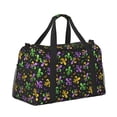 thumbnail image 2 of Kdxio Mardi Gras Carnival4 Travel Duffel Bag Gym Bag Weekender Travel Bag Gym Bag for Women &Men Airplane Travel Essentials for Flying, 2 of 7