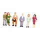 thumbnail image 5 of Figuras en miniatura a escala 1/25, maquetas de escenas en miniatura, artículos de colección y accesorios para casas de muñecas. 6 piezas, 5 of 9