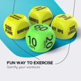 thumbnail image 3 of Dados de ejercicio Skywin Fun Workout para entrenamiento individual o grupal Foam Fitness, 3 of 7